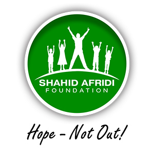 Shahid Afridi Foundation logo
